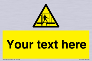 Custom Scaffold Incomplete Sign